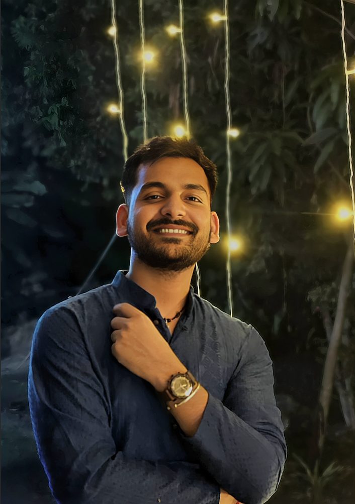 Vijay Gupta, smiling.